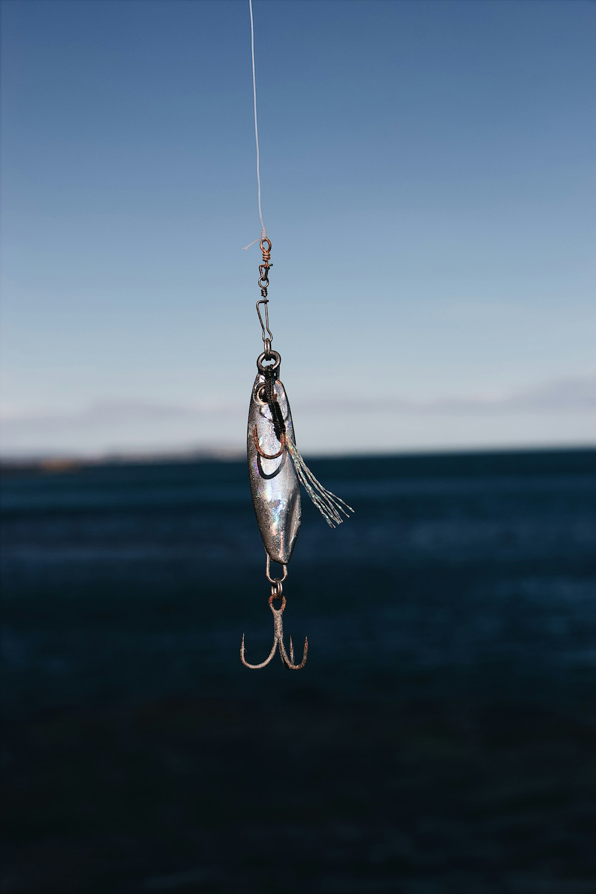 A hand-carved fish lure